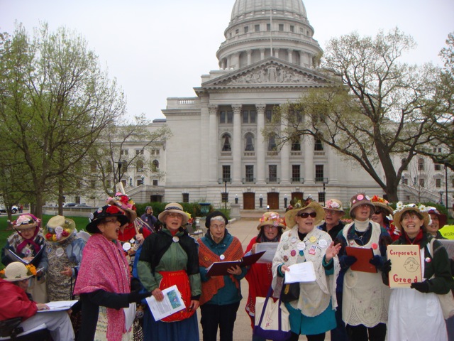 Photo from Jessica, head of the NorthWoods Grannies